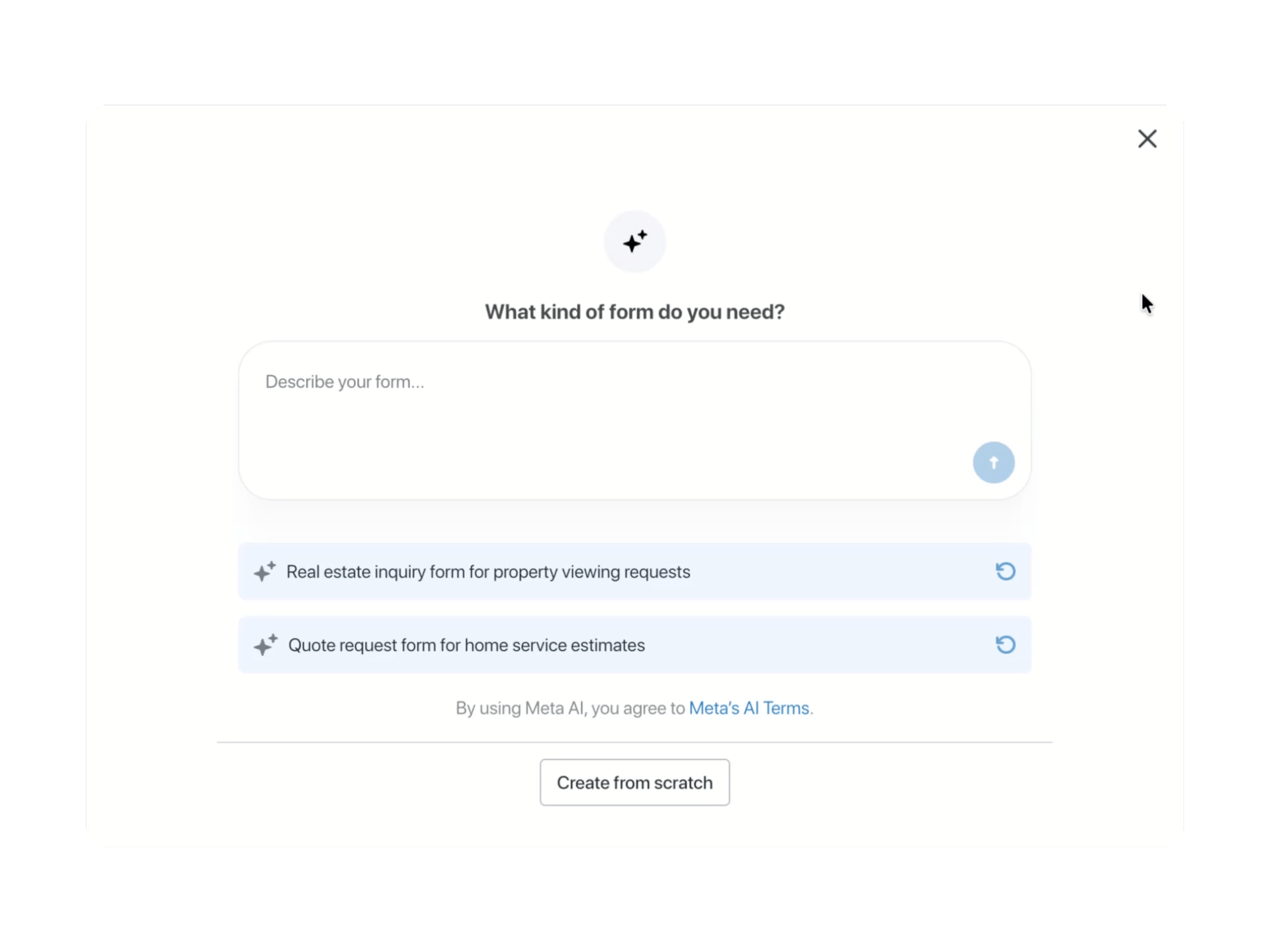 Not sure where to start? Pick an example